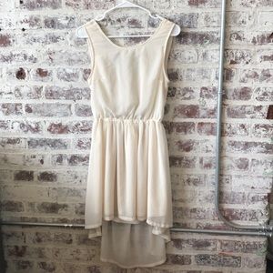High Low Backless Dress